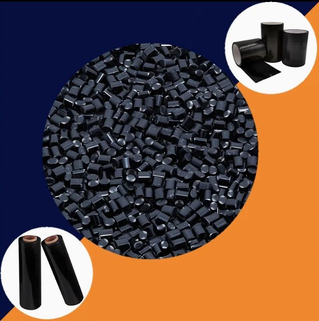 High Concentration Black Plastic Masterbatch for Packaging Film