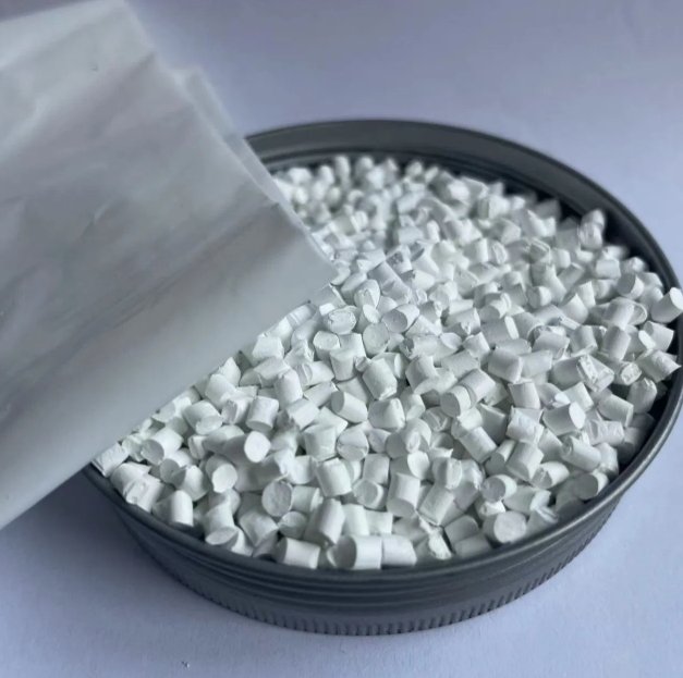 White TiO2 Plastic Masterbatch for PE Film & Pipe Applications